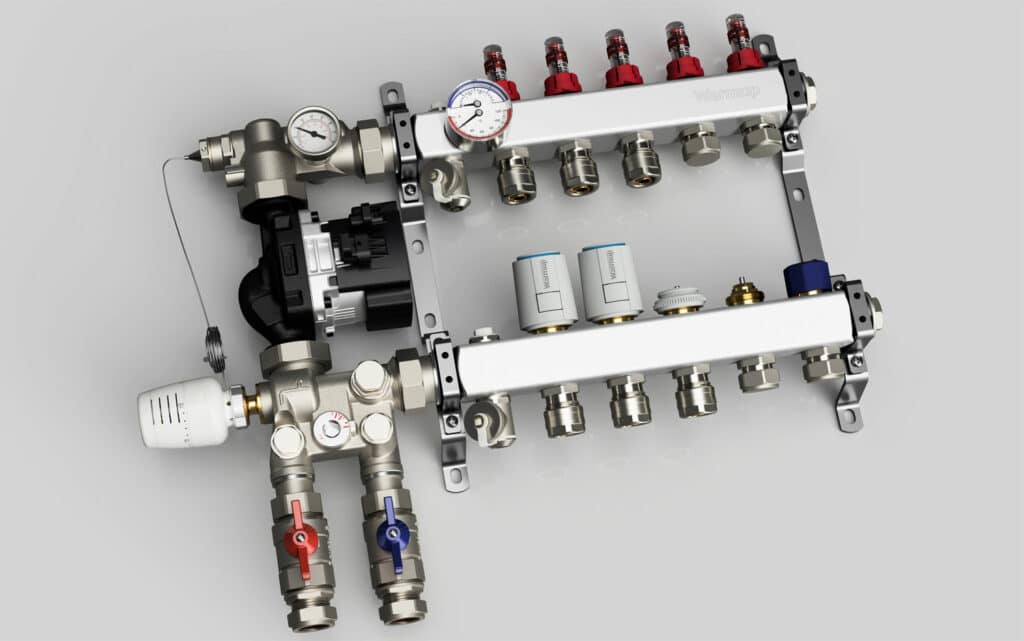 Isolation efficace sous le plancher chauffant hydraulique
